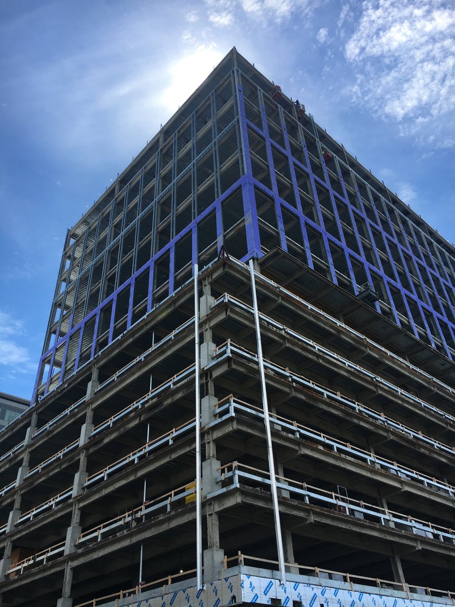 McNamaraSalvia's tweet photo. Blocks 8 and 5B are currently under construction at Assembly Row. At completion Block 8 (pictured with our previously completed Encore Boston Harbor) will consist of residential and commercial space. Block 5B will contain office and retail space. Both will have parking garages. https://t.co/ir9QNbbVn5