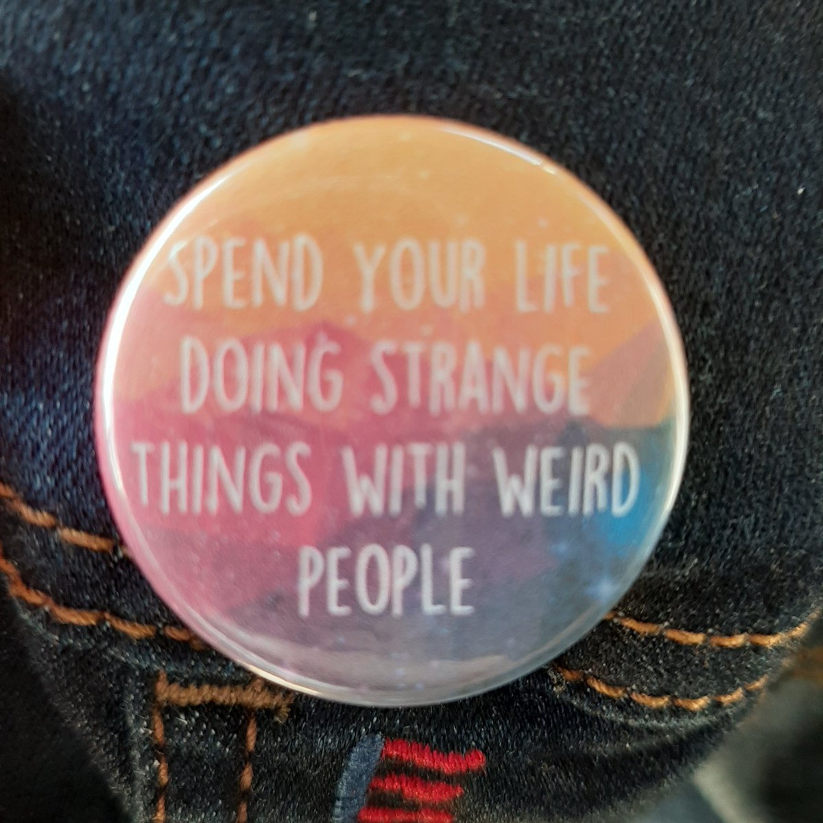 MandorJane's tweet photo. My life's work. 😁

#therapyisweird
#iloveweird
#stayweird https://t.co/dmbVe2wZ0X