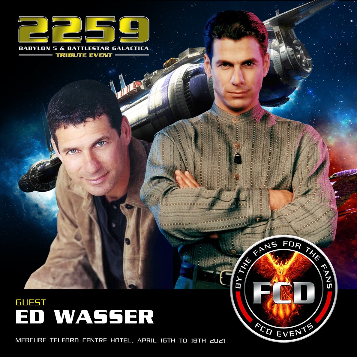 And finally, we are so excited to announce that Mr Morden himself aka Ed Wasser will be joining us at “2259” tickettailor.com/events/fcdeven…