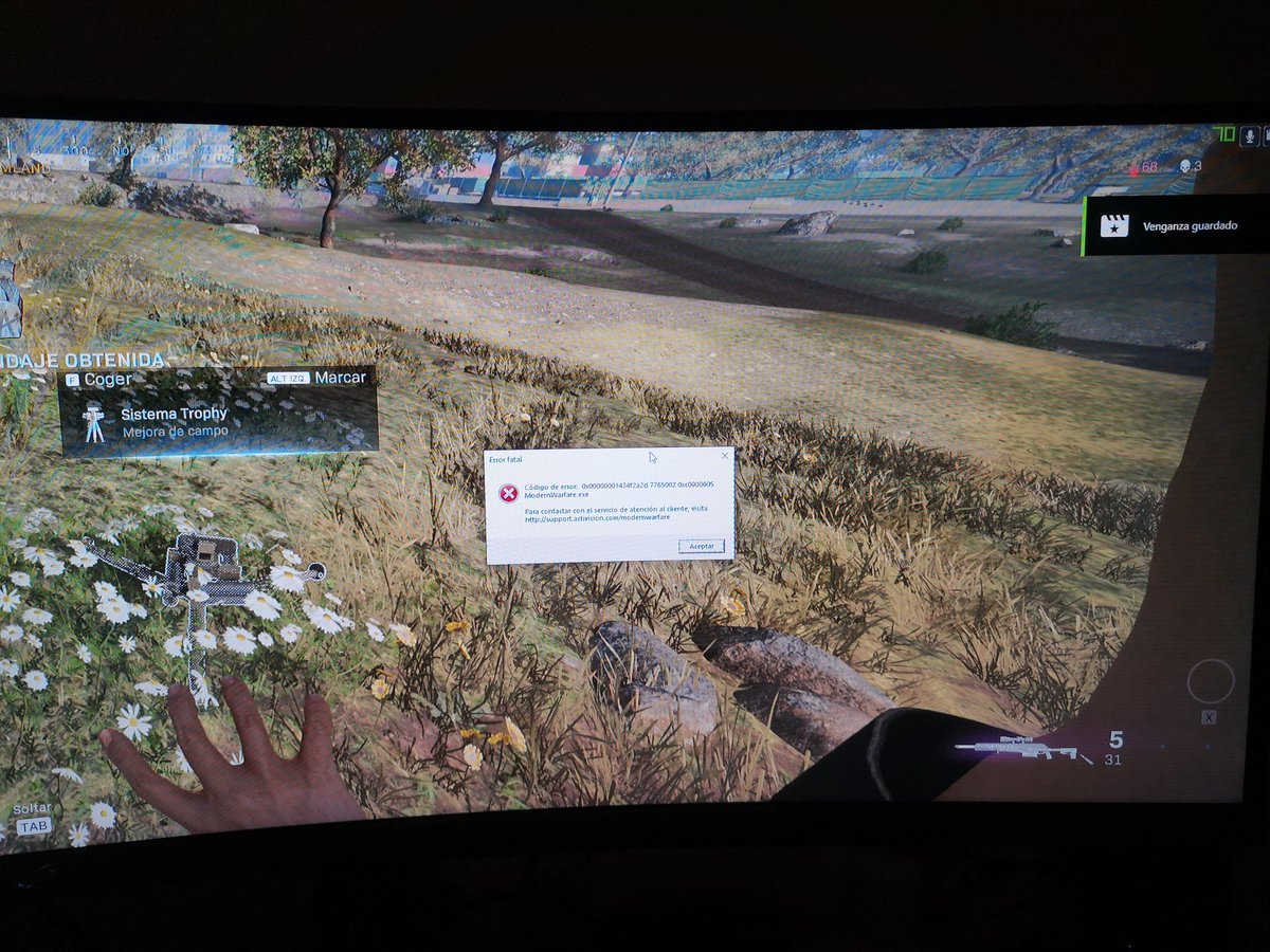 Krohnn's tweet photo. @CallofDutyES 🤨🙃🤔😢 https://t.co/3cEnRY7F3i