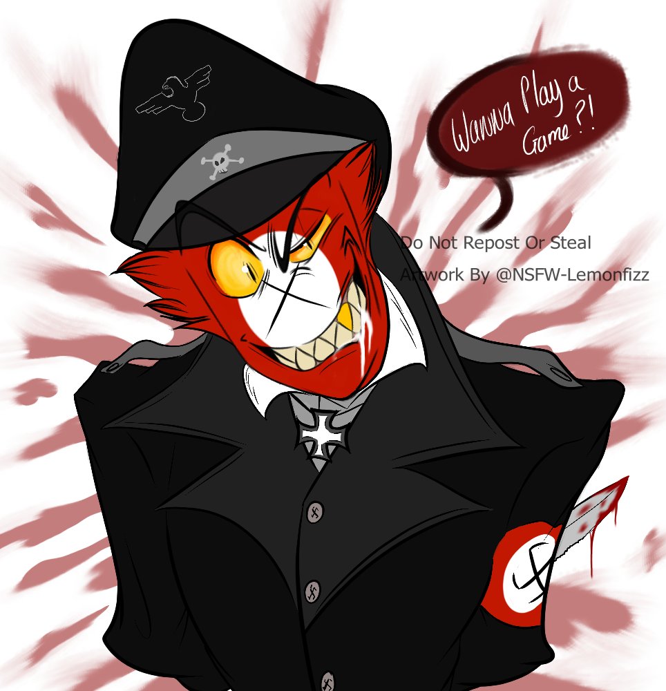 🔞🍋NSFWLemonfizz🍋🔞 on X: Wanna Play A Game? Third Reich countryhumans  countryhumansthirdreich countryhumansnazi t.cocHwxa1TtrI  X