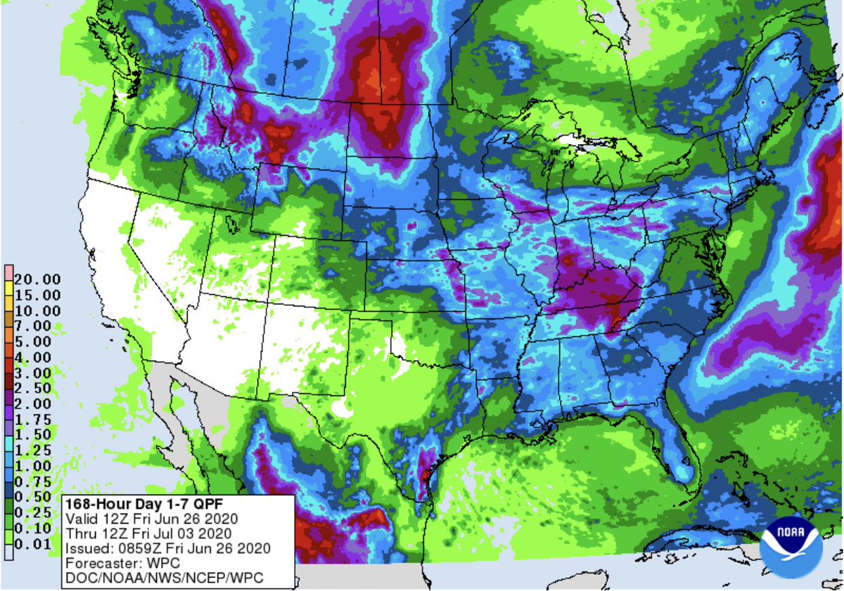 vrp_vision's tweet photo. In the next week much of ND is forecasted to receive 2-4 inches of rain.  Did you know: if all of ND received 2 inches of rain that would equal 2,459,483,325,440 gallons of water?  🤯 https://t.co/Cb7cKOnhoR