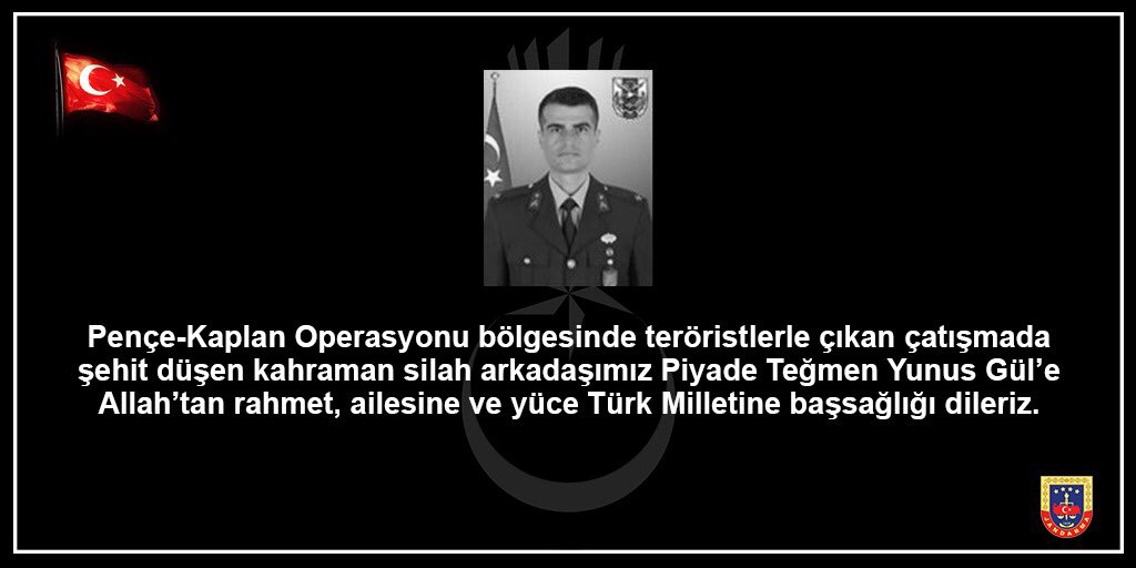 jandarma's tweet photo. Başımız sağ olsun.🇹🇷 https://t.co/5rfETpTmj2