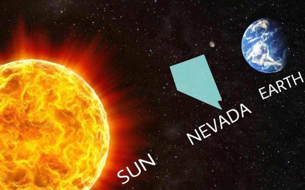 Nevada got that different type of heat