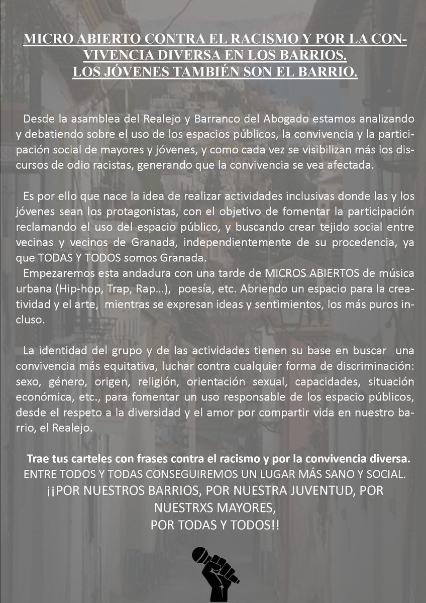 asamblea18009's tweet photo. Porque creemos en la convivencia diversa en nuestros barrios.

Porque no dejaremos pasar el discurso del odio.

Porque somos #barriosquecuidan! https://t.co/CpYgZyUVjc