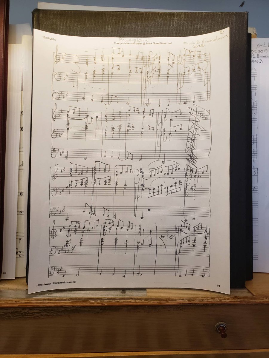 mdhimmelman's tweet photo. Working on a new organ composition. Stay tuned! https://t.co/XcW86iV4Xz