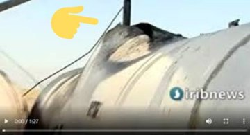 Can this massive explosion, with a huge orange-colored light, be the result of such a small rupture in this gas tank?It has even left the teflon tape on this valve intact.My take:Rest assured the regime in  #Iran is lying & covering up something big.