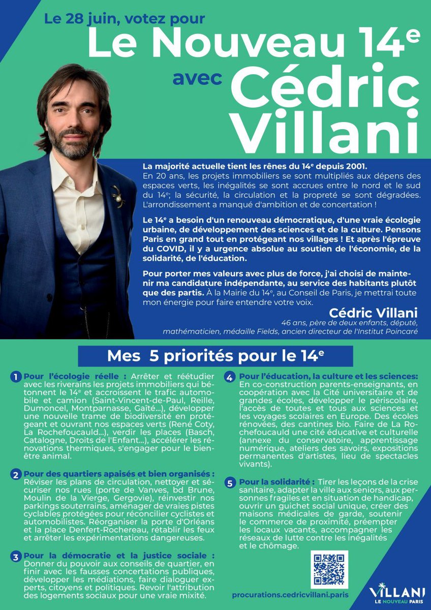 Villani Paris 14e tweet media