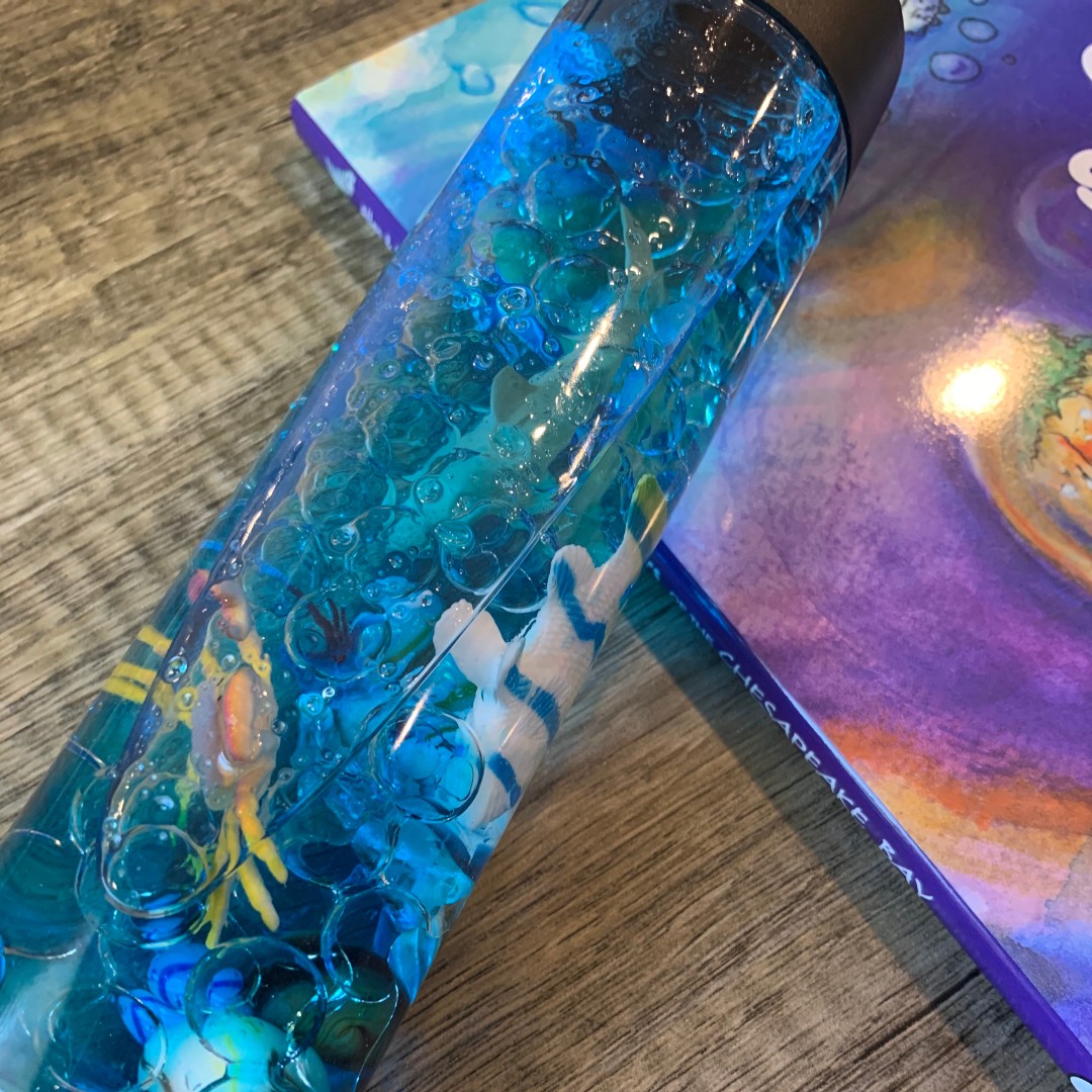 HRSDVA's tweet photo. Have your students create an ocean in a bottle! We love to pair this craft with Olly Explores 7 Wonders of the Chesapeake Bay. The craft serves as a reminder of how important it is to keep our Chesapeake Bay clean! More craft details here: https://t.co/SOHJ6rV05C #STEMCraft #STEM https://t.co/gusLLO4qlK
