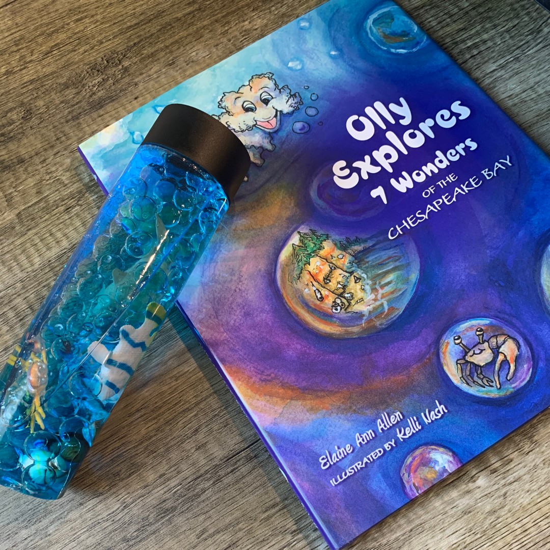 HRSDVA's tweet photo. Have your students create an ocean in a bottle! We love to pair this craft with Olly Explores 7 Wonders of the Chesapeake Bay. The craft serves as a reminder of how important it is to keep our Chesapeake Bay clean! More craft details here: https://t.co/SOHJ6rV05C #STEMCraft #STEM https://t.co/gusLLO4qlK