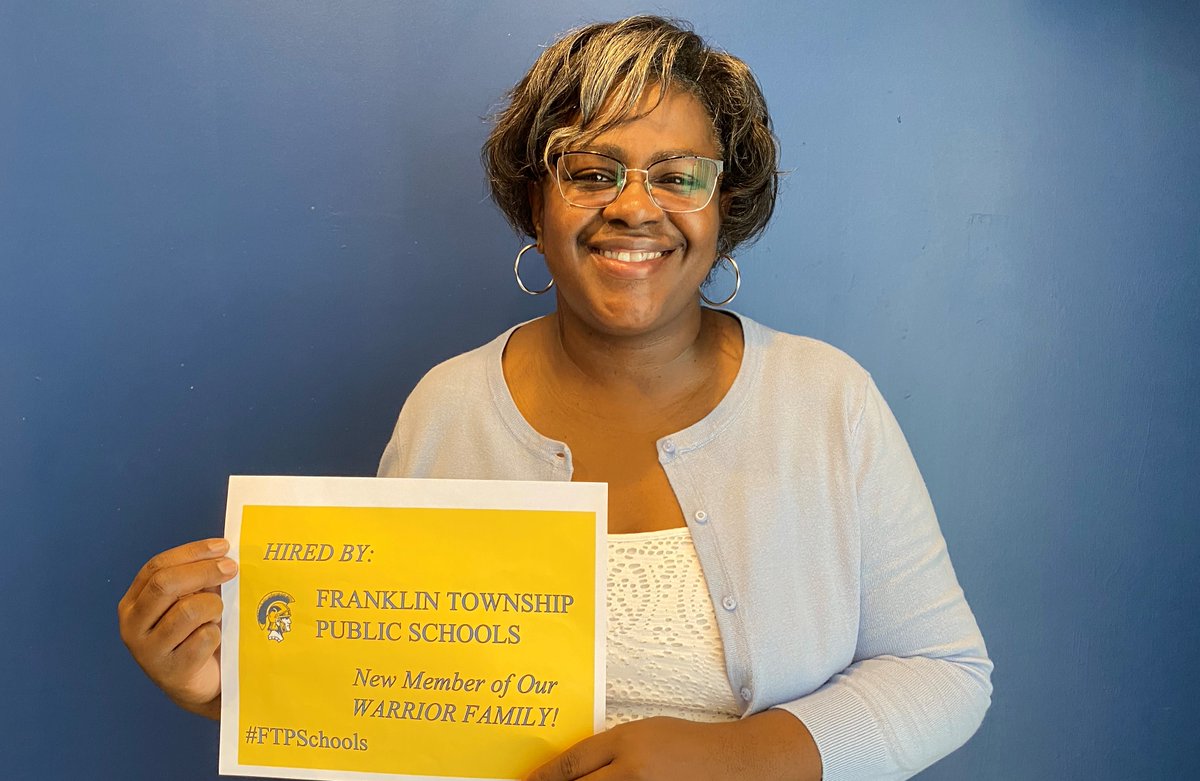 A big Warrior Welcome to our newest Physics Teacher.  Ms. Covington will be joining the FHS team this September!  #FranklinsNewestWarrior2020
<a href="/FTPSchools/">FTPSchools</a> <a href="/FHS_FTPSchools/">Dr. Nicholas Solomon</a> <a href="/RDC_FTPSchools/">Frank Chmiel</a> <a href="/Science_FTPS/">Mr. Siegal</a>