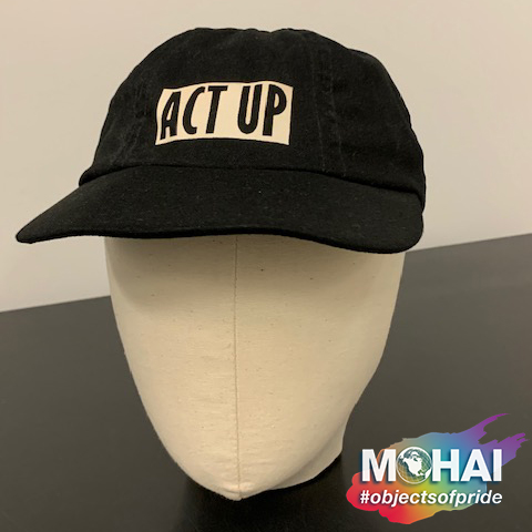 MOHAI's tweet photo. "My Object of Pride is a cap that I wore with great pride in several ACT UP protest actions and events both in New York and Washington DC during the years of 1989 and 1990." — Tom Wolfe, @MOHAI Volunteer #ObjectsOfPride
Explore more #ObjectsOfPride at ➡️ https://t.co/ki88PiZHJc https://t.co/EEpYRid00O