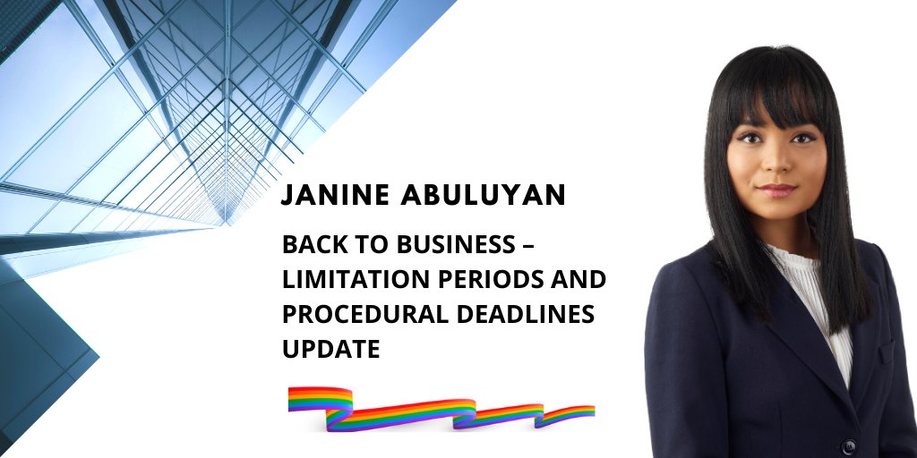 GSNH_Law's tweet image. We update our original blog on the suspension of #limitationperiods and #proceduraldeadlines by #JanineAbuluyan.
