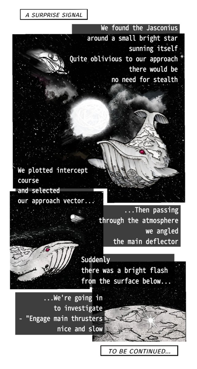 TheLastZHN's tweet photo. #SciFiFri time π½ !
And the #wormholder finally catches up to the jasconius
#Page69 πΈ https://t.co/TUwIkFCRes