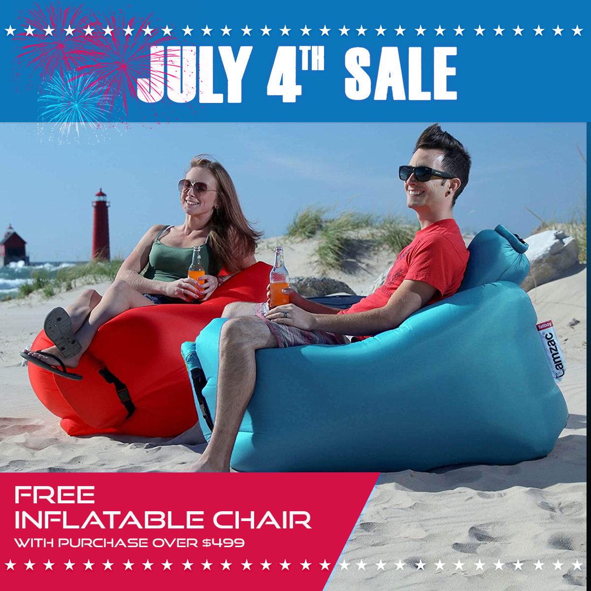 DriveInAuto's tweet image. Our 4th of July Sale is exploding with savings on car audio, window tint, jeep/truck accessories, and marine audio! For a limited time, receive a FREE self inflatable chair with a purchase over $499! Use promo code FREECHAIR at checkout, or mention this post in store!