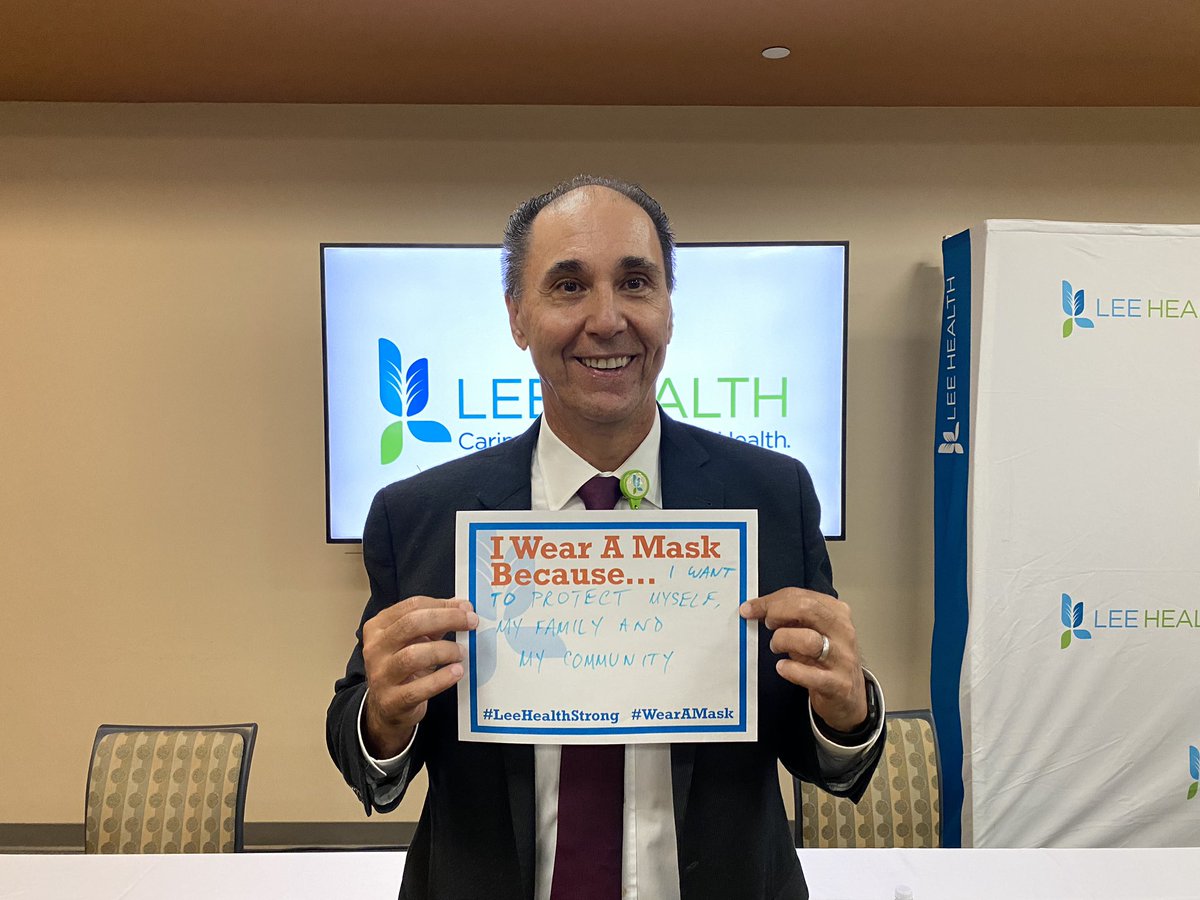 DrAntonucci's tweet photo. I wear a mask because I want to protect myself, my family and my community. @Lee_Health #WearAMask #LeeHealthStrong #WearAMaskSWFL #WearAMaskSouthwestFlorida https://t.co/f742oIoba1
