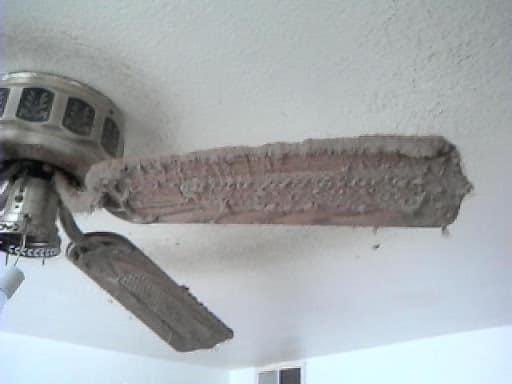 Chris_I_Silva16's tweet photo. Some of y’all panicking about the approaching Sahara dust storm when your ceiling fan looks like this😂😂🤣🤣 https://t.co/JKtCdYBjTt