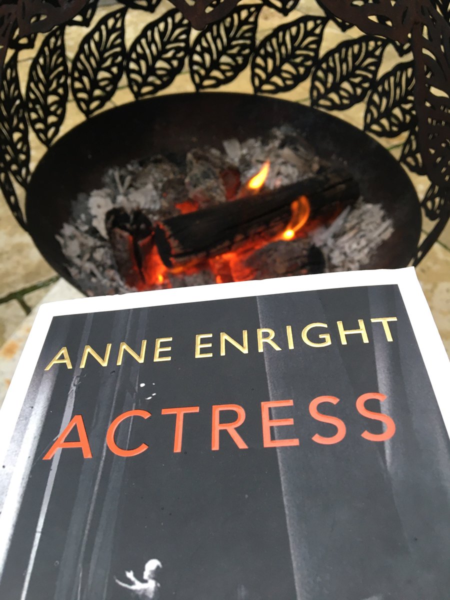 Perfect evening after busy work week #AnneEnright you are an incredible writer