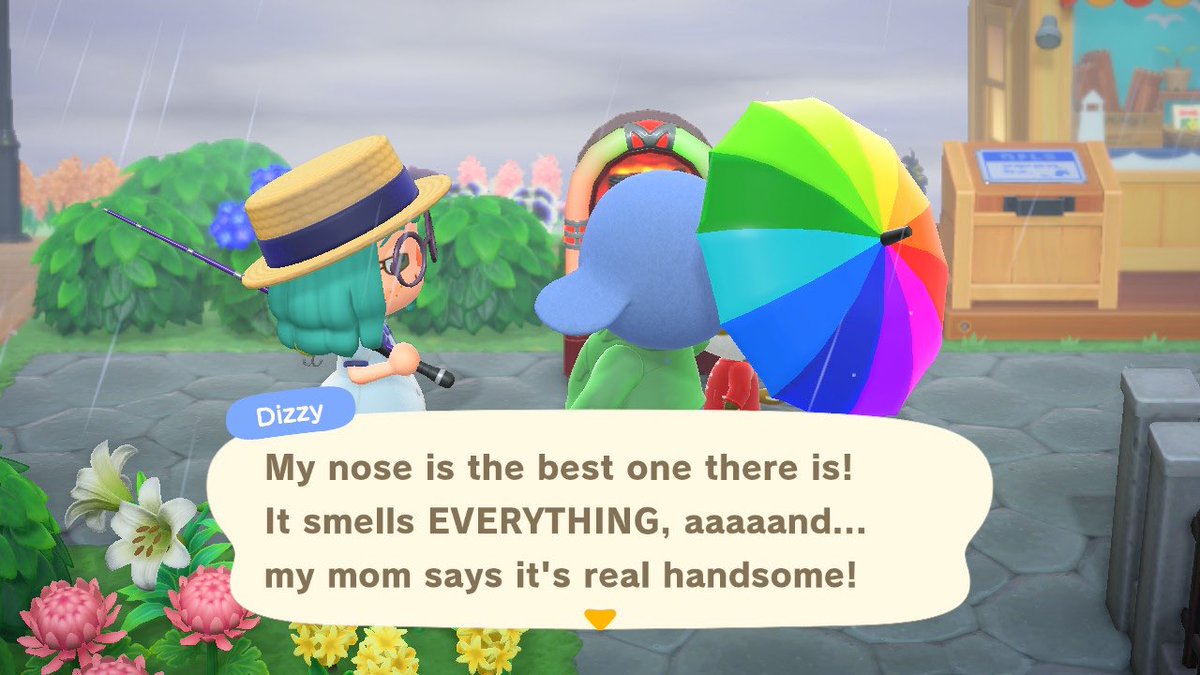 Dizzy’s nose is C+ 

#AnimalCrossing #ACNH