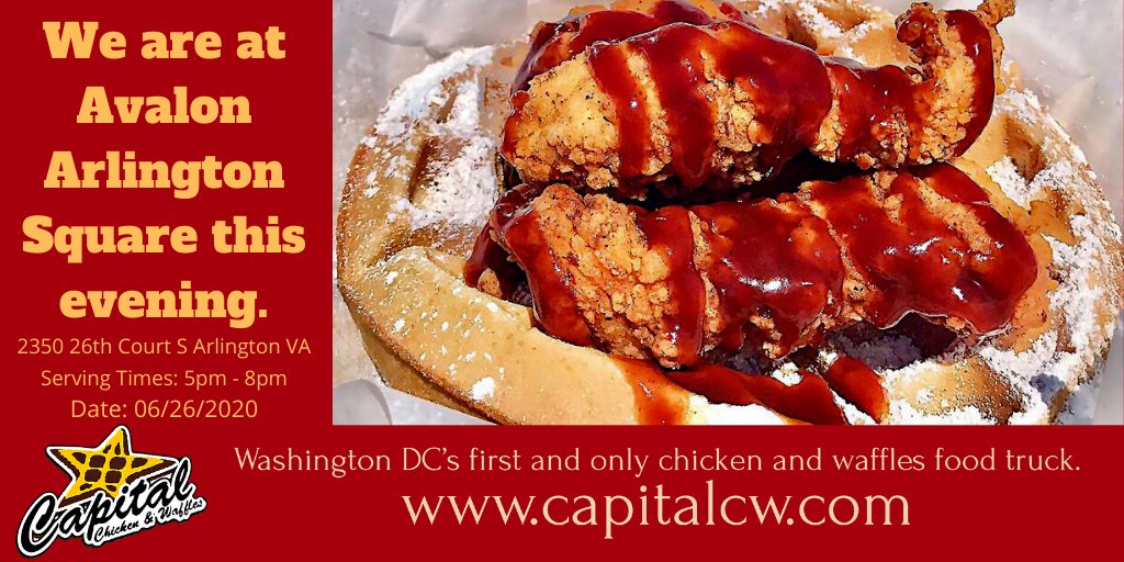 We are at Avalon Arlington Square this evening.
capitalcw.com
@avalonarlingtonsquare <a href="/trifitevolution/">TriFit Evolution</a> <a href="/Allstate/">Allstate</a> <a href="/MaseratiArl/">Maserati Arlington</a> <a href="/VirginiaABC/">Virginia ABC</a> <a href="/GoldsGym/">Gold's Gym</a> @TheParkatArlingtonRidgeApartmentsArlingtonVA <a href="/SLNusbaumRealty/">S.L. Nusbaum Realty</a> <a href="/BarrettElem/">Charles Barrett Elem 🐼</a>
#dcfood #dclunch #dcfoodtruck #WashingtonDC