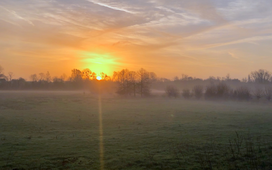 Christ Church Meadow, Oxford:Again quite flat, but my sentimental reasons for liking it are enough to overcome that. Cows are a nice touch. Can get rather old going around the outside path again & again, but the part that wends by the Cherwell is divine.