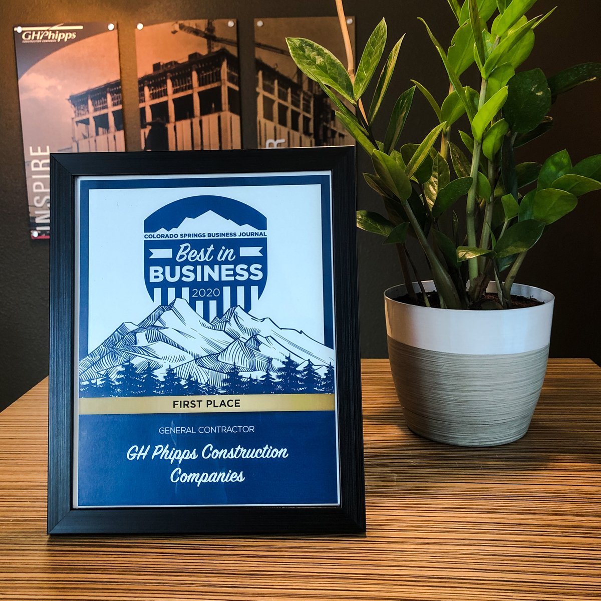 We are honored to be named the Best General Contractor by the Colorado Springs business community as part of the <a href="/CSBizJournal/">Colorado Springs Business Journal</a> Best In Business Awards.