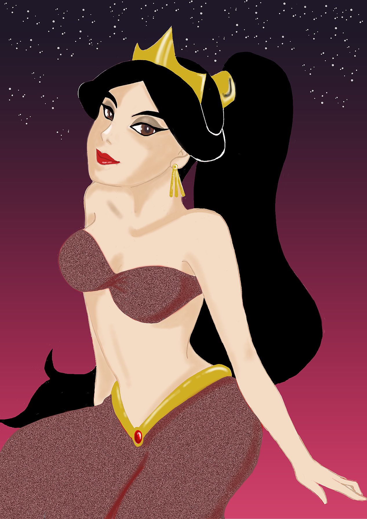 Twitter 上的 Camel イラスト 実は赤ジャスミン結構好き イラスト Illustration デジタルイラスト ディズニー ディズニープリンセス ジャスミン Disney Disneyprincess Jasmine T Co Kjkj606nqq Twitter