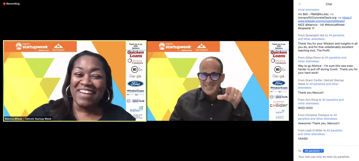 FaresKsebati's tweet photo. WOW!! @marcuslemonis just committed $20,000 towards next year's @detstartupweek! 💰👏🚀 

#DETSW2020 #WeAreDetroit #DetroitStartupWeek https://t.co/jkLudL72sb