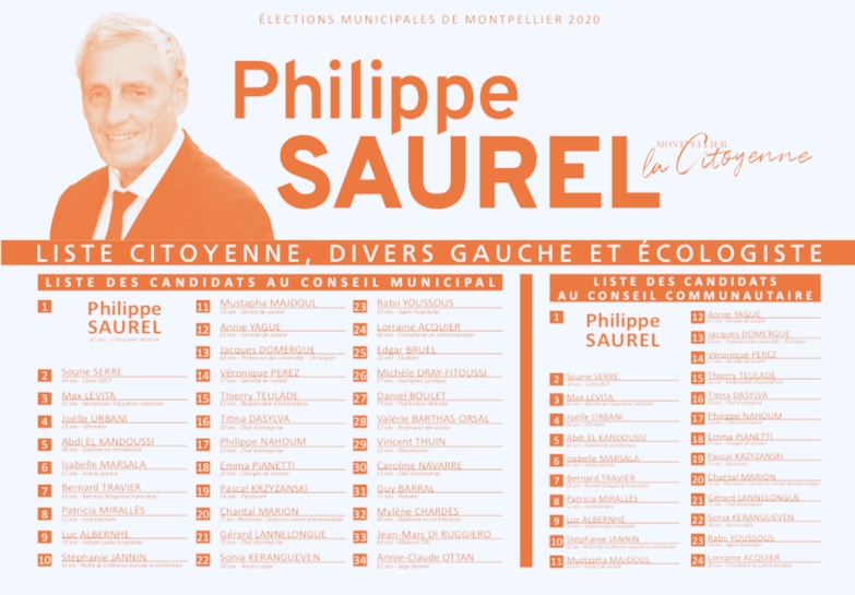 Dimanche, je vous invite à voter pour notre liste citoyenne, divers-gauche et écologiste : pour une ville solidaire, responsable, libre et citoyenne ! 
#Montpellier 🧡

#Municipales28Juin #Municipales2020