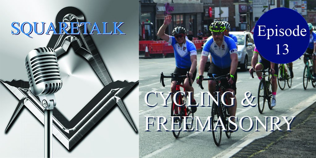 SquareTalkUK's tweet photo. Really pleased to get this episode ready and published for the weekend. One for all cycling enthusiasts as we look at cycling and Freemasonry working together for charity. https://t.co/CicDEUnu2i #Freemasons #Cycling https://t.co/myQOobjFzH