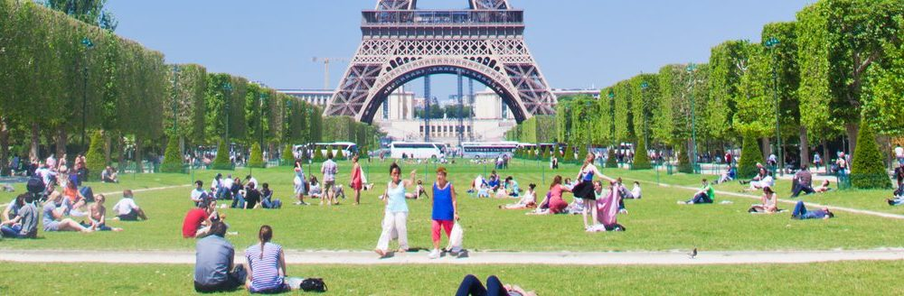 Champ de Mars, Paris:Not really a fan. North part is ridiculously crowded from all the Eiffel Tower tourists, and the south part is a bit bland. Has fantastic vistas along its length though.
