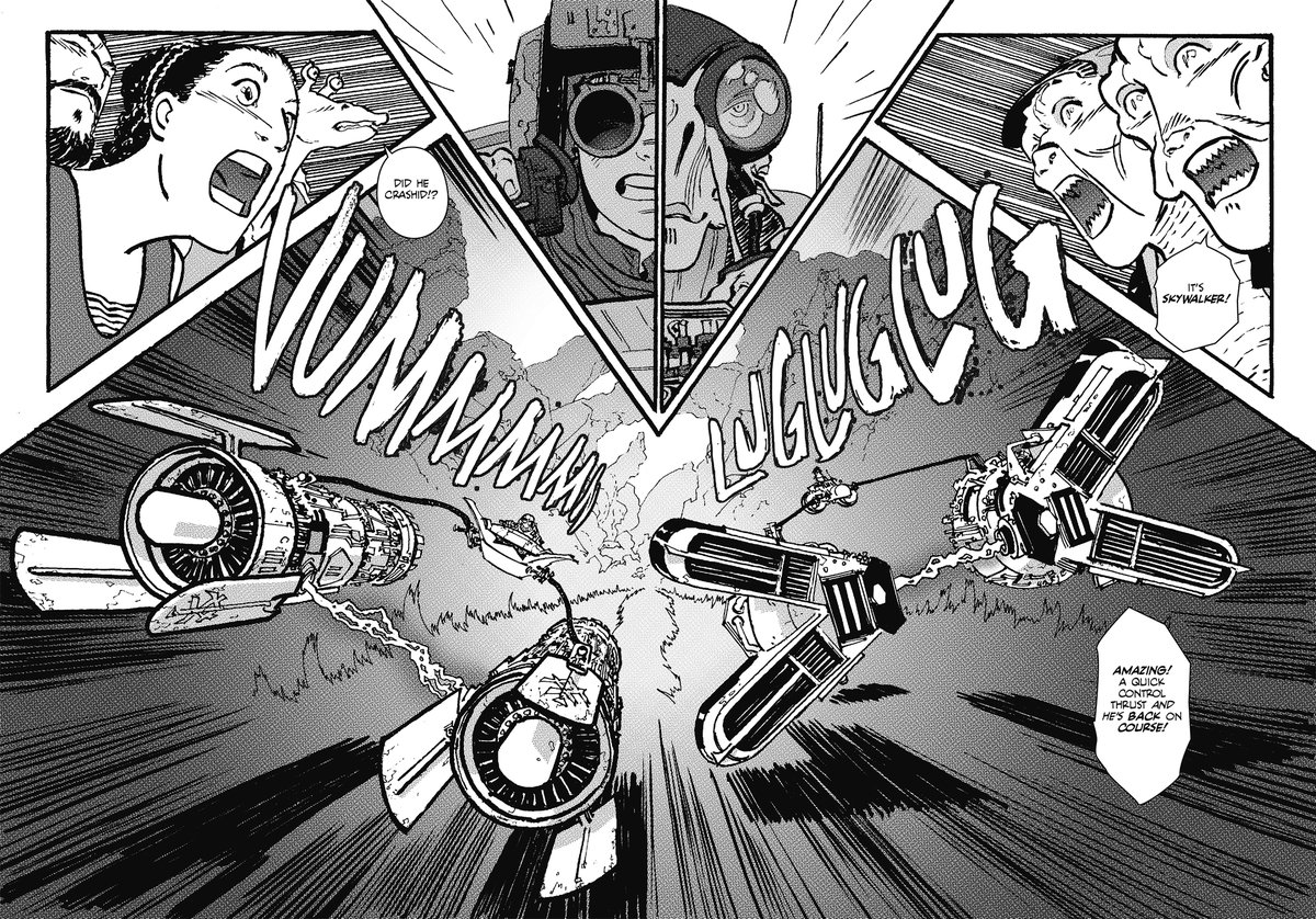 Okay, so: ??????? ??????...but as a sports manga.

...I've been playing a lot of Star Wars Ep 1: Racer. 