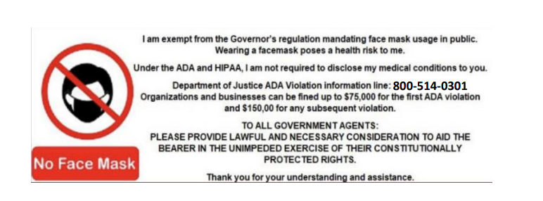 7/ Omega Kingdom Ministry, the QAnon church, back on June 7th was already discussing this in their weakly service and even provided their adheres a handy dandy exemption form