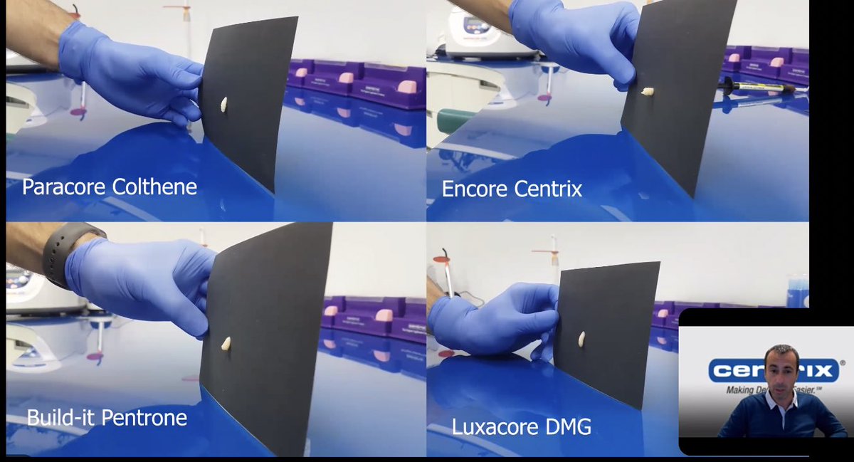 CentrixInc's tweet photo. What we are learning right now with Dr. Marian Fanica. Encore D/C MiniMix is his go-to for all his root canals & core buildups.
No slumping, dual-cure bond, single-patient delivery that self cures in 4 mins.
#encoredc #dualcore #corebuildup #makingdentistryeasier #cementation https://t.co/mca1GVC68h