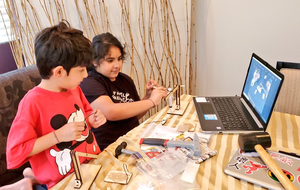 ShehzadBhojani's tweet photo. Thx to @GarnerHoltEtI for a great week of hands-on #STEAM learning. 
✅Enthusiastic instruction 
✅Real-world examples 
✅Stories &amp; videos
✅Career Exploration 
= Eager Engagement! 
@SBC_Alliance https://t.co/yUjjnUTOHK