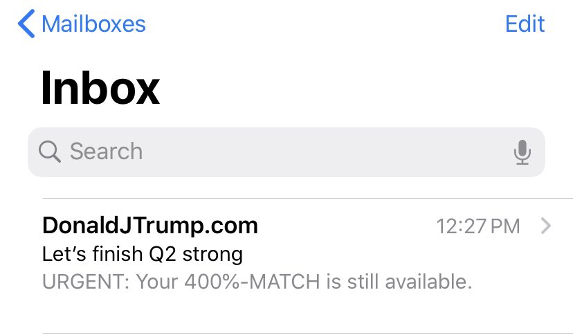 Karin_in_CA's tweet photo. Nothing like getting a Q email from the President... #Q2Strong #Trump2Q2Q https://t.co/vkC6MhiQx6