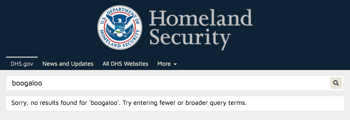 Countering extremism, especially home-grown , is part of DHS' mission. DHS has not publicly warned of the boogaloo movement except criticize a Politico story on a non-public intel report. Cuccinelli has tweeted about antifa, but not boogaloo.  https://www.politico.com/news/2020/06/19/intel-report-warns-far-right-extremists-target-washington-dc-329771 4/