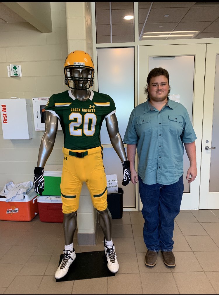 JeffreyGuthier's tweet photo. During an exciting visit to St Norbert College I was honored to receive an offer to play football for the knights. Thank you Coach Cooper, looking forward to learning more about the St Norbert Community! @d_coop1 @PSfootballAs1 @coachchavez61 https://t.co/RpprmXBeSB
