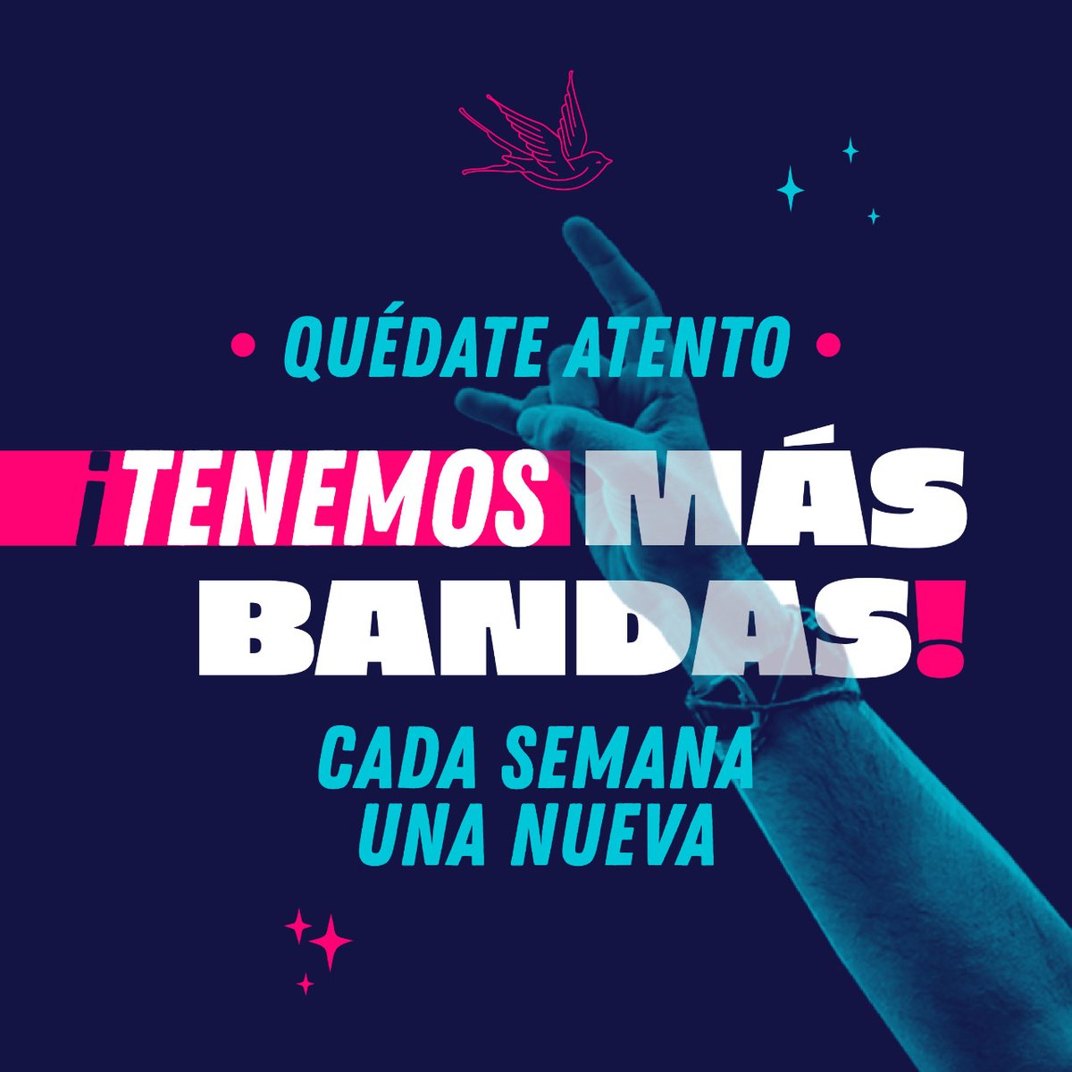 ¡Mira el line up por día!

📲 + de 60 bandas y artistas se suman a nuestra primera versión online.
➡ ATENCIÓN > ¡Cada semana un nuevo artista confirmado!

➕ info y tickets en cosquinrock.net

#CROnline