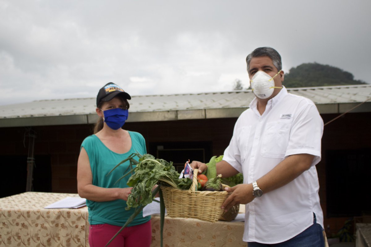 #Piñas | 

Es momento de regresar la mirada al agro y de reactivar también su producción

Hoy en la parroquia San Roque, entregamos 5000 plántulas de hortalizas que ayudarán a la creación de huertos familiares, para que puedan ser proveedores de los productos de la canasta básica