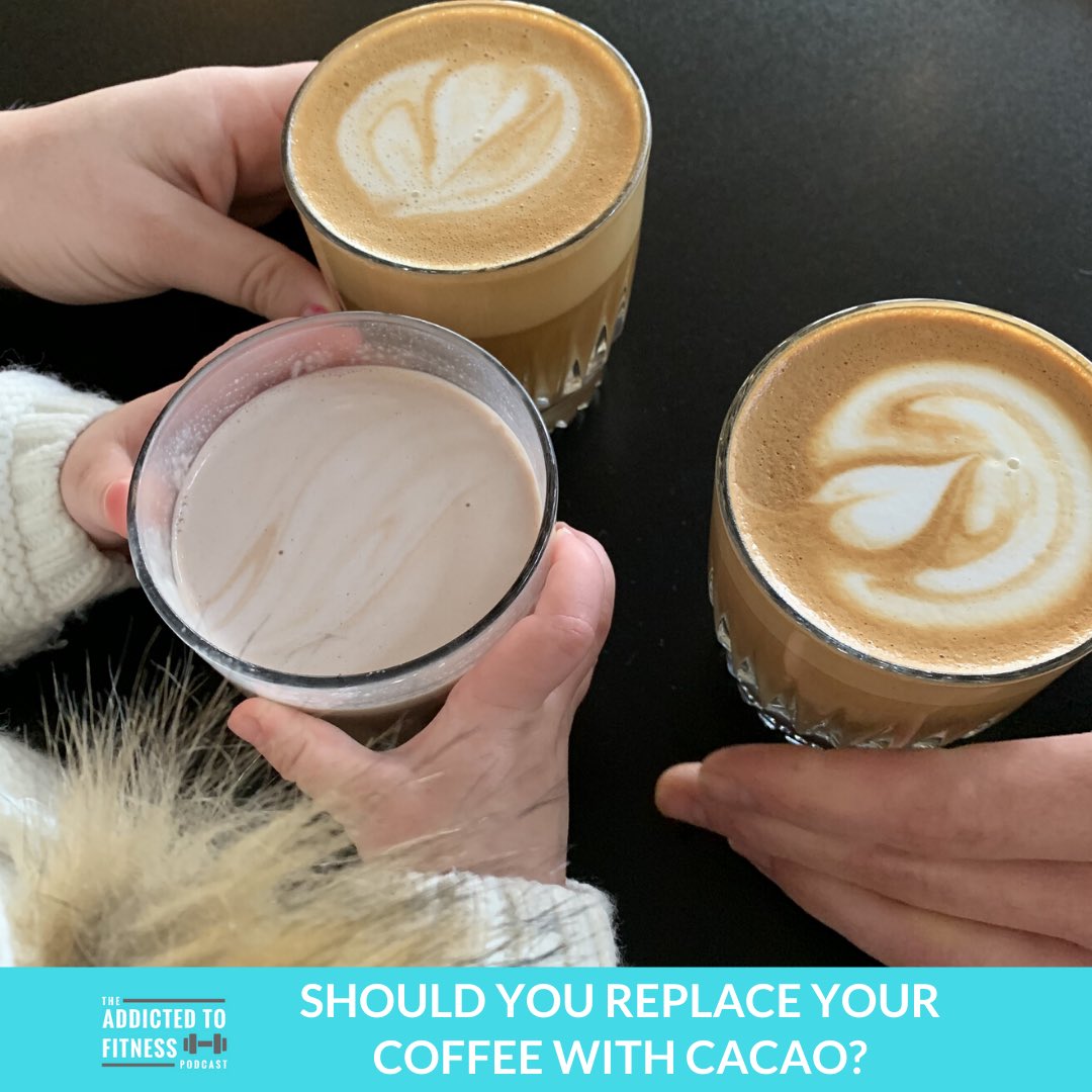 TheATFPodcast's tweet photo. @libsyn We discuss why antioxidants, theobromine, mood-boosting compounds &amp; other favorable aspects of cacao make it a legitimate substitute for your morning #coffee on this week’s episode. Give ATF a rating &amp; review on @ApplePodcasts. Click 🔗 to listen https://t.co/NmgsRAmPjg https://t.co/dqYisMW774