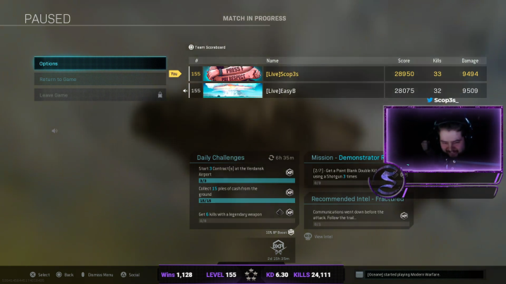 Scop3s_'s tweet image. Finally beat the record for Duo kills! lets get it #warzone
#CallOfDuty @FF_MuTeX @aydan #WorldRecords @CallofDuty