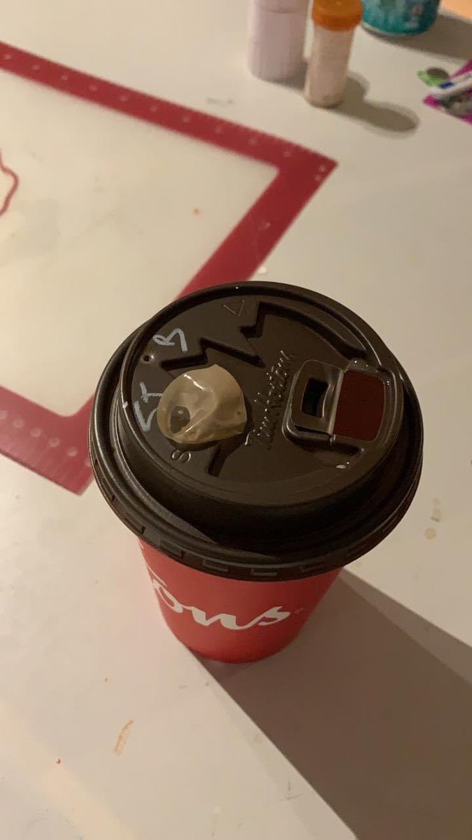 ellteeg's tweet photo. @TimHortons I think 🤔 you might want to consider PPE inspections and quality control. Unacceptable and dangerous! #COVID19 #PPE #latexgloves https://t.co/K460RJKARV