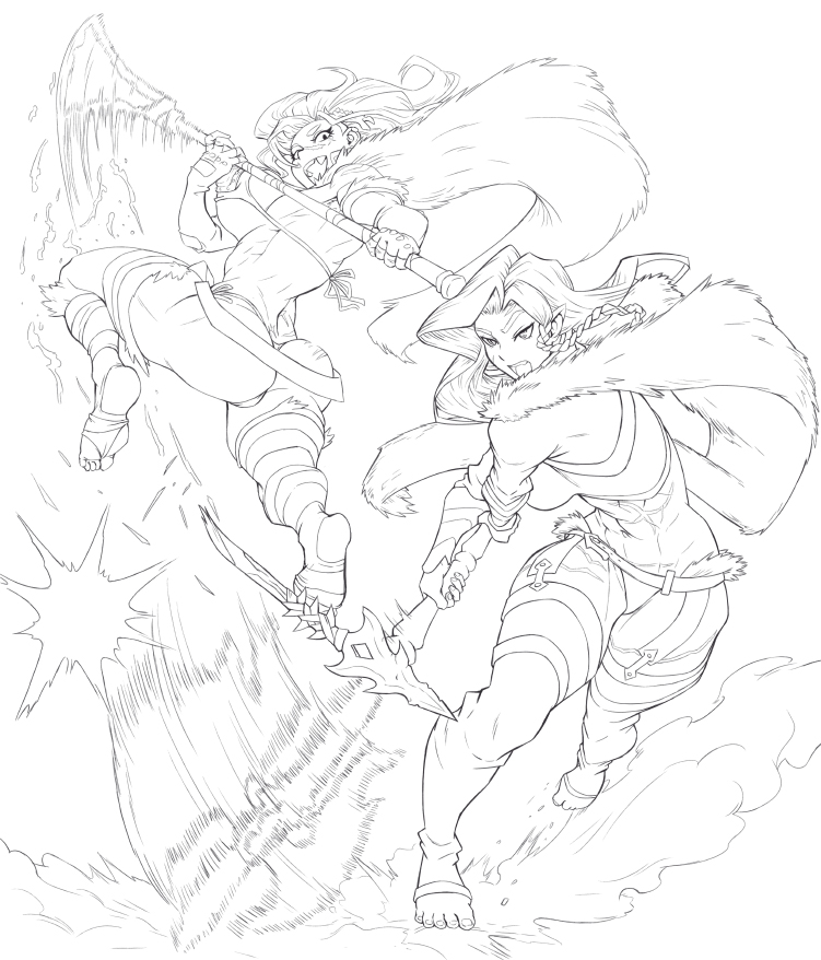 Commission WIP.
Strong ladies, fuck yeah! ? 