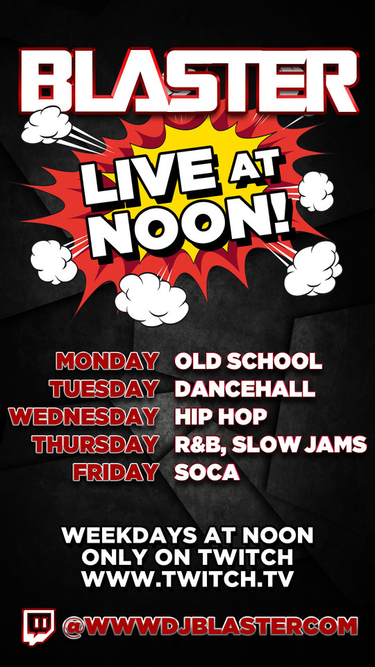 DjBlaster's tweet photo. T.G.I.F:  #SocaFriday. DJ Blaster on #Twitch... yuuuuuuuuuup. https://t.co/pmHgv7CcjI
.
 #soca  #carnival #caribbean  #music #party #socamusic #fete #dj #dance #vibes #teamsoca #djblaster #calypso  #jouvert #caribana   #caribbean #socaislife #bacchanal #mas  🇹🇹 https://t.co/HVXTqueQu2