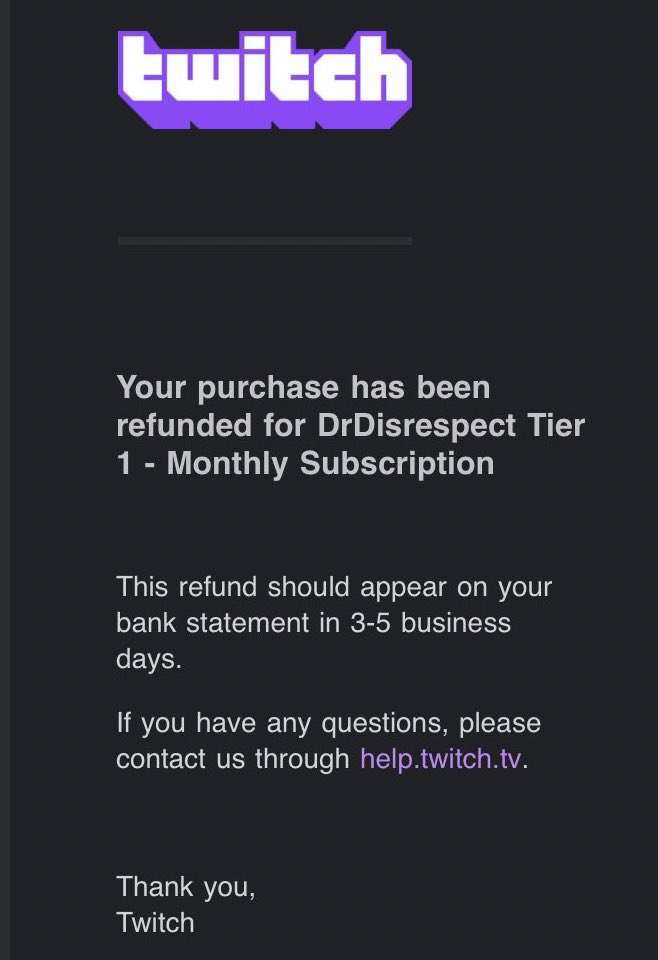 人気ゲーム配信者dr Disrespectが突如twitchからbanされる 原因はいまだ説明されず永久banとの報道も Automaton