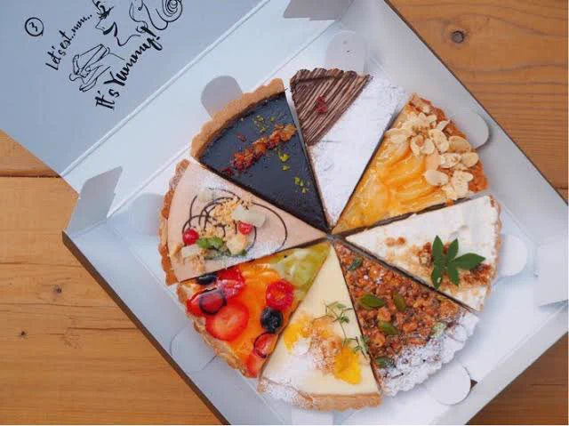 大阪のタルト専門店「○△□」のタルトがかわいくて、おいしそう。