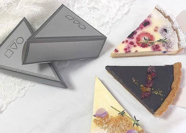 大阪のタルト専門店「○△□」のタルトがかわいくて、おいしそう。