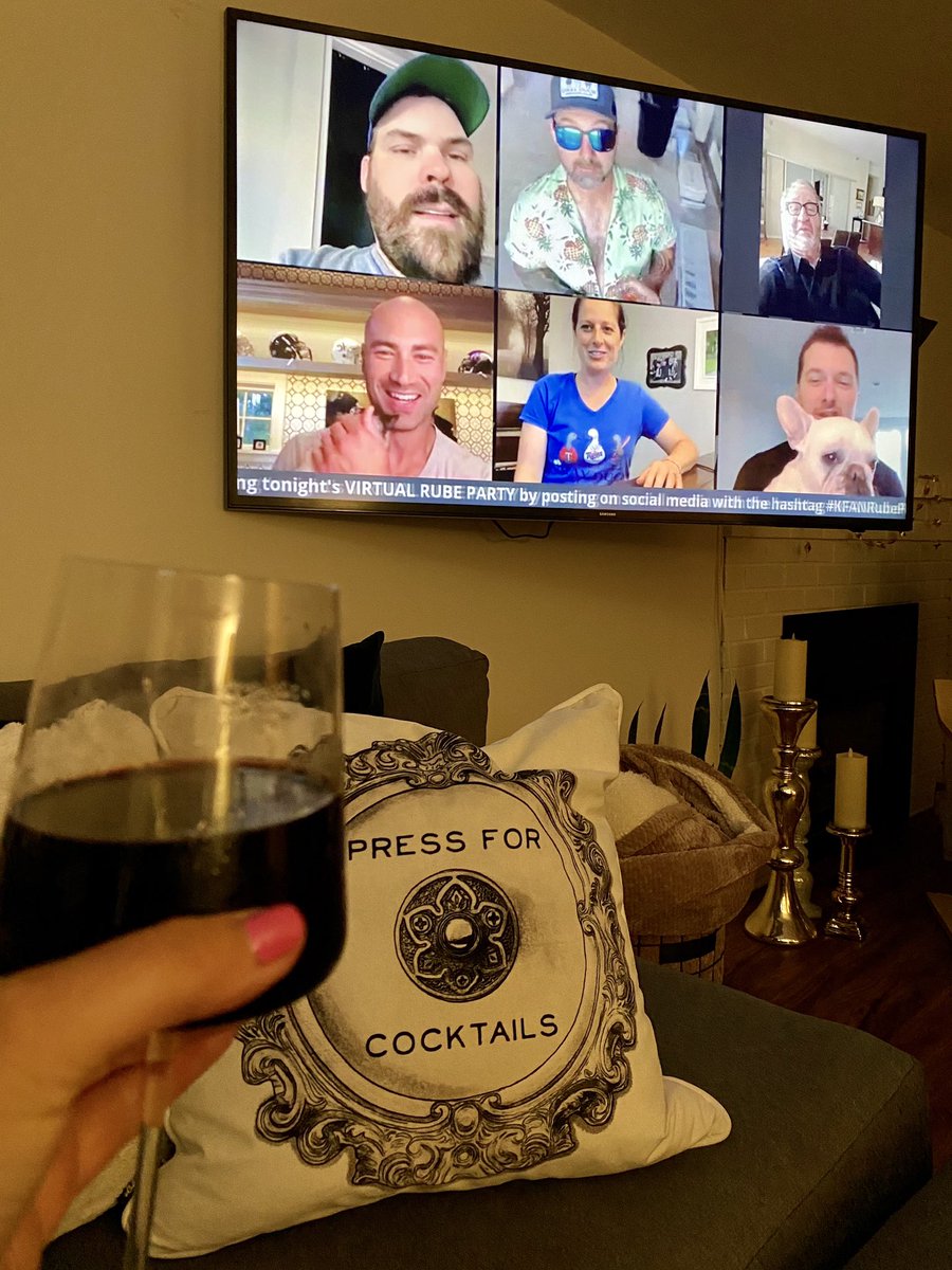 The best crew on the #KFANRubeParty #PowerTrip <a href="/CoryCove/">Cory Cove</a> <a href="/MeatSauce1/">Paul Lambert</a> <a href="/Chris_Hawkey/">Chris Hawkey</a> <a href="/MarneyGellner/">Marney Gellner</a> <a href="/nacholeber/">Ben Leber</a> <a href="/KFANRosen/">Mark Rosen</a> <a href="/cultivated_cbd/">Cultivated CBD</a>