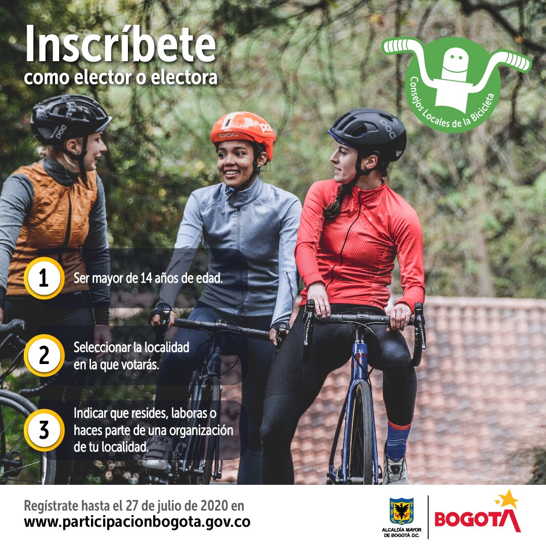 ParadasNPedales's tweet photo. Ante la contingencia de la COVID-19, el transporte en bici🚲♻️ es más importante que nunca. Por eso te invitamos a inscribirte hasta el 27 julio para las elecciones de #ElConsejoDeLabici, A INSCRIBIRNOS TODAS Y TODOS ➡️ https://t.co/MkEynNpww6 https://t.co/XsPk1Hv6oh